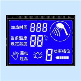 太阳雨太阳能热水器液晶屏