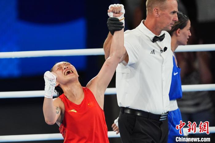 中国首位女子拳击奥运冠军常园巴黎夺冠改写历